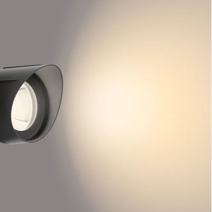 Philips - Foco exterior LED LED/6W/12V 2700K IP44