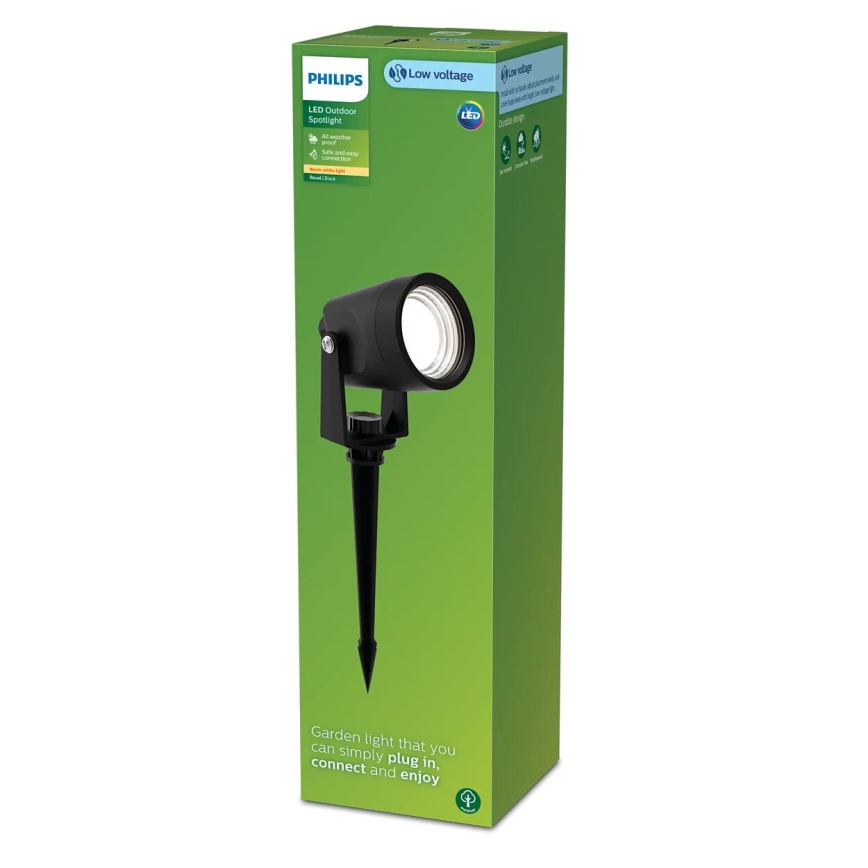 Philips - Foco exterior LED GARDENLINK REUEL LED/1,5W/24V 2700K IP44