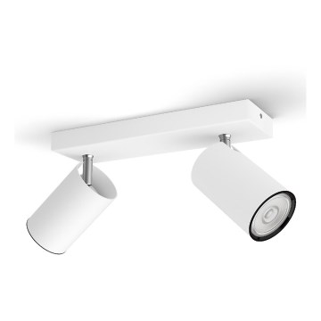Philips - Foco KOSIPO 2xGU10/5,5W/230V branco