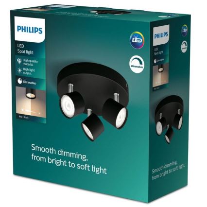 Philips - Foco LED com regulação 3xLED/4,5W/230V
