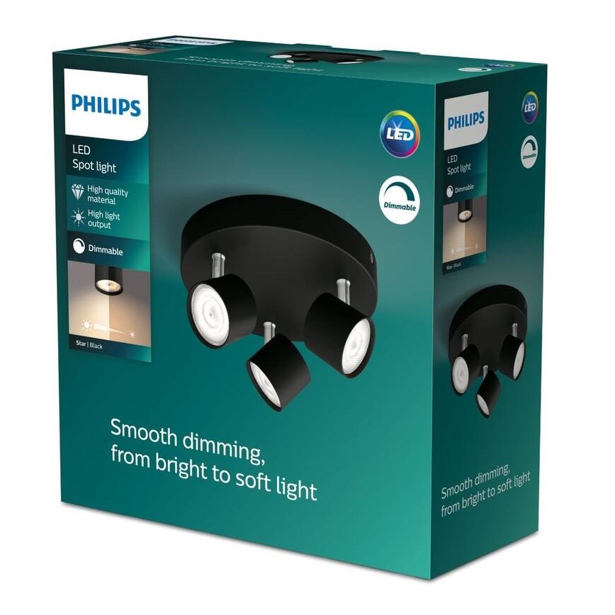 Philips - Foco LED com regulação 3xLED/4,5W/230V