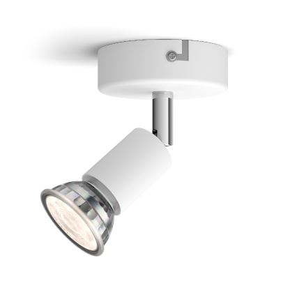 Philips - Foco 1xGU10/50W/230V branco