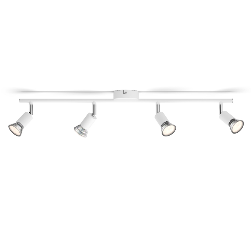 Philips - Foco 4xGU10/50W/230V branco