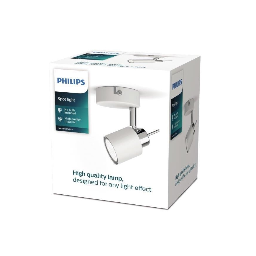 Philips - Foco 1xGU10/35W/230V branco