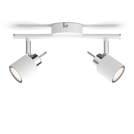 Philips - Foco 2xGU10/35W/230V branco