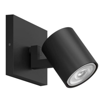 Philips - Foco RUNNER 1xGU10/20W/230V preto