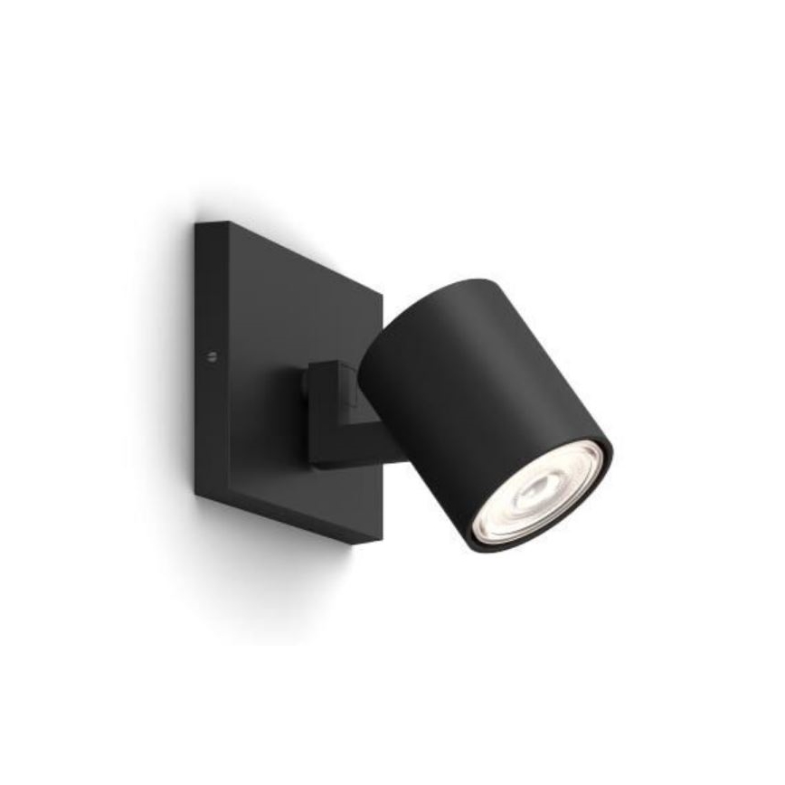 Philips - Foco RUNNER 1xGU10/20W/230V preto