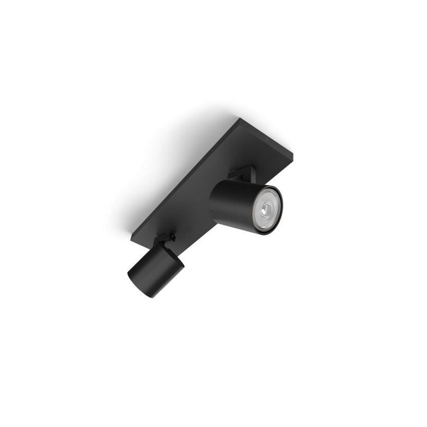 Philips - Foco RUNNER 2xGU10/20W/230V preto