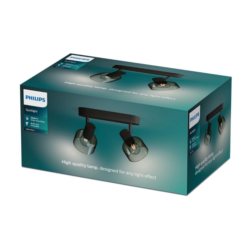Philips - Foco SLEET 2xE14/25W/230V