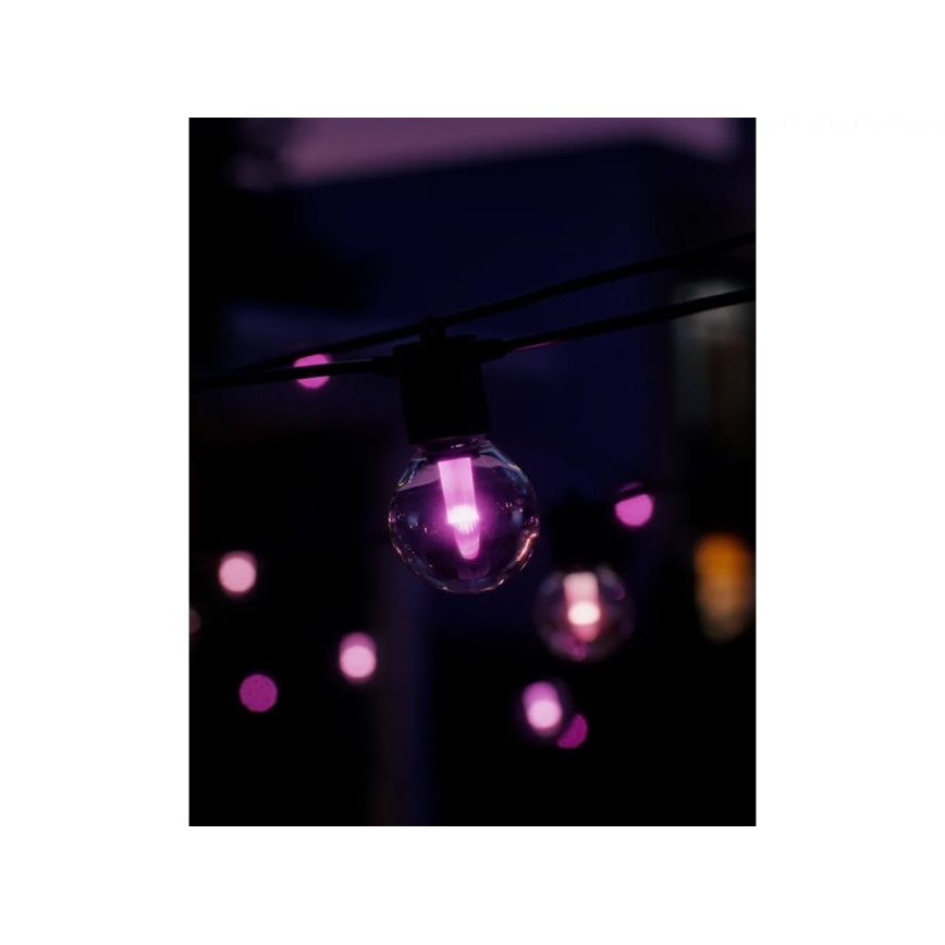 Philips - Guirlanda LED RGBW dimerizável para exteriores Hue FESTAVIA 10xLED 7m IP65