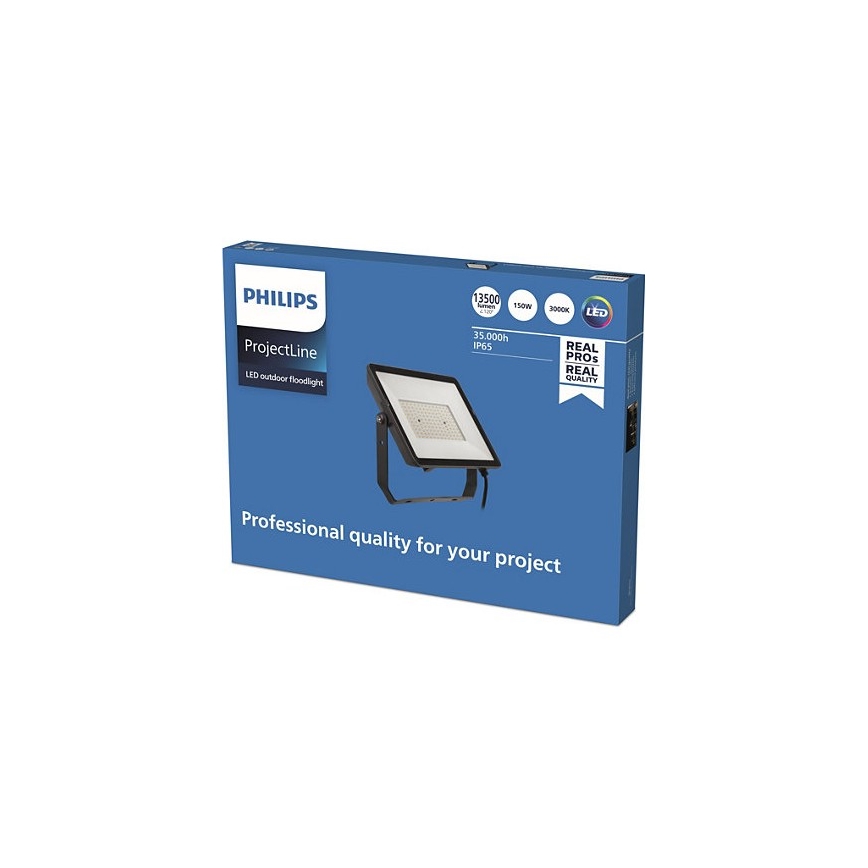Philips - Holofote exterior LED PROJECTLINE LED/150W/230V IP65 3000K