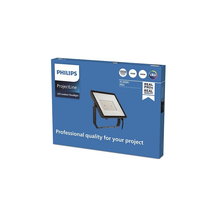 Philips - Holofote exterior LED PROJECTLINE LED/200W/230V IP65 3000K