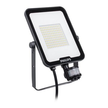 Philips - Holofote LED com sensor LED/50W/230V 4000K IP65