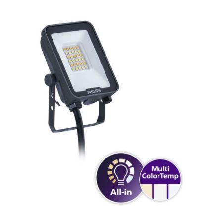 Philips - Holofote LED LED/10W/230V 3000/4000/6500K IP65
