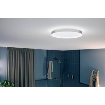 Philips - Luminária de banheiro LED regulável Hue ADORE LED/40W/230V + controlo remoto IP44
