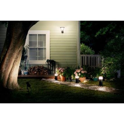 Philips - Lâmpada exterior LED RGB regulável Hue CALLA LED/8W/24V IP65