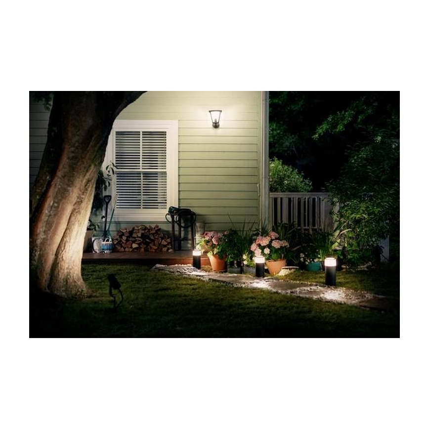Philips - Lâmpada exterior LED RGB regulável Hue CALLA LED/8W/24V IP65
