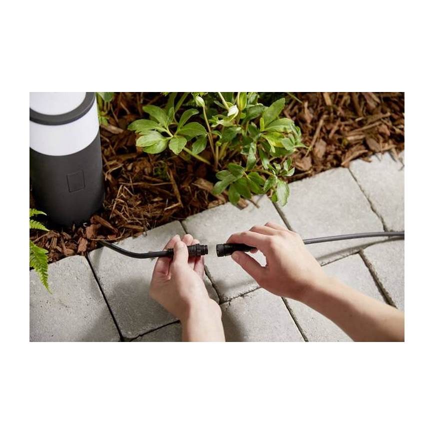 Philips - Lâmpada exterior LED RGB regulável Hue CALLA LED/8W/24V IP65