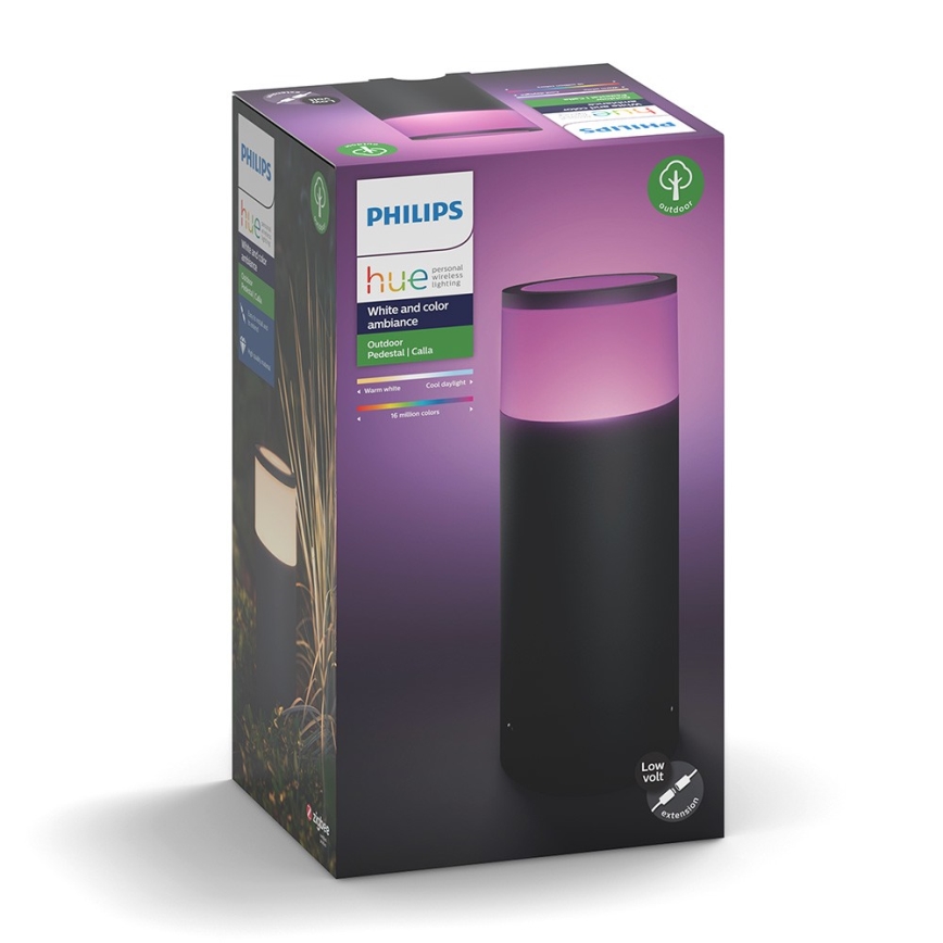 Philips - Lâmpada exterior LED RGB regulável Hue CALLA LED/8W/24V IP65