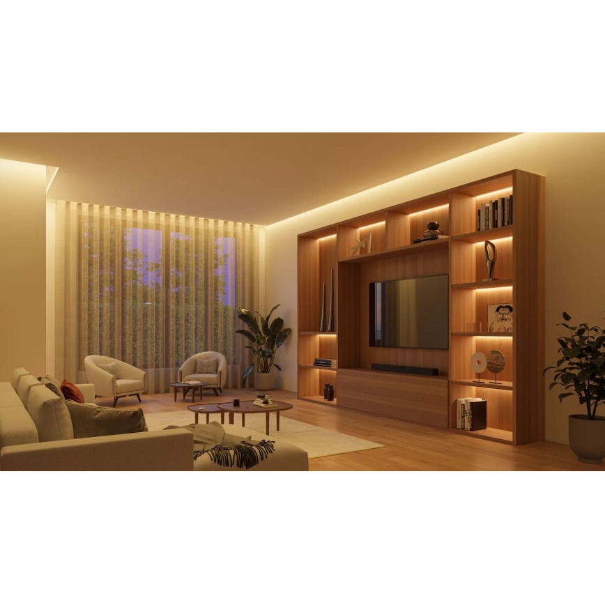Philips - Fita LED RGBW Regulável Hue WHITE AND COLOR AMBIANCE 5m LED/20W/230V 2000-6500K