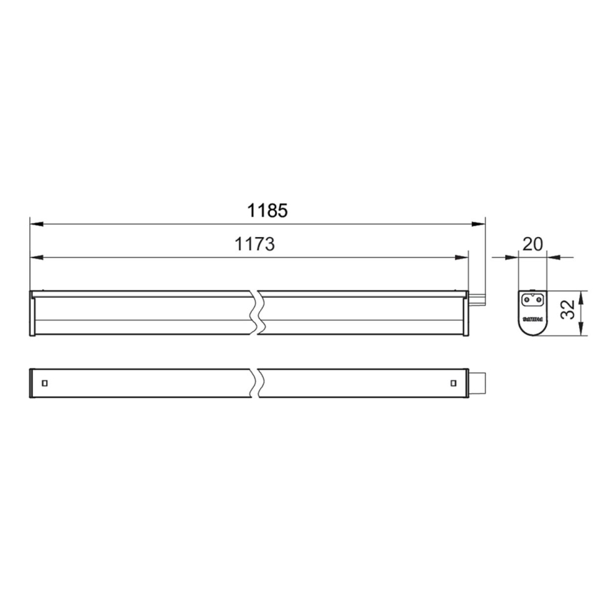 Philips - Iluminação de armário de cozinha LED PROJECTLINE LED/13W/230V 3000/4000/6500K