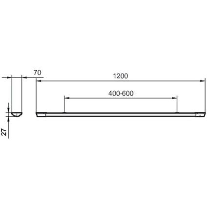 Philips - Iluminação de armário de cozinha LED PROJECTLINE LED/30W/230V