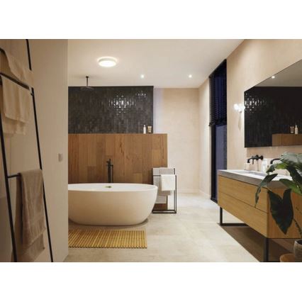 Philips - Iluminação de casa de banho LED com regulação Hue DEVERE LED/19,2W/230V IP44 d. 381 mm 2200-6500K + controlo remoto