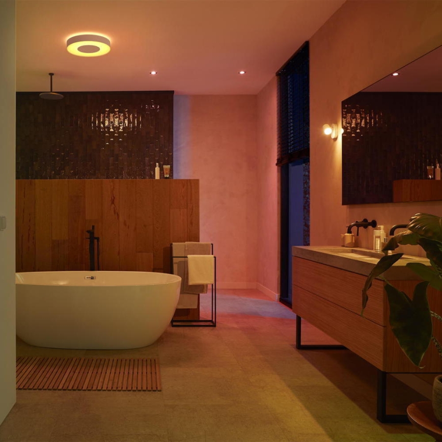 Philips - Iluminação de casa de banho LED RGB com regulação Hue XAMENTO 1xGU10/5,7W/230V IP44 2000-6500K