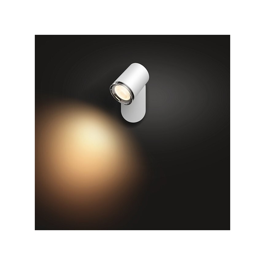Philips - Iluminação de parede de casa de banho LED com regulação Hue ADORE 1xGU10/5W/230V IP44 + CR