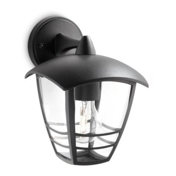 Philips - Iluminação de parede exterior 1xE27/60W/230V