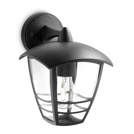 Philips - Iluminação de parede exterior 1xE27/60W/230V