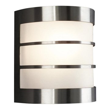 Philips - Iluminação de parede exterior 1xE27/60W/230V IP44 mate cromado