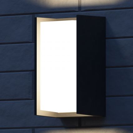 Philips - Iluminação de parede exterior BRIDGE 1xE27/15W/230V IP44