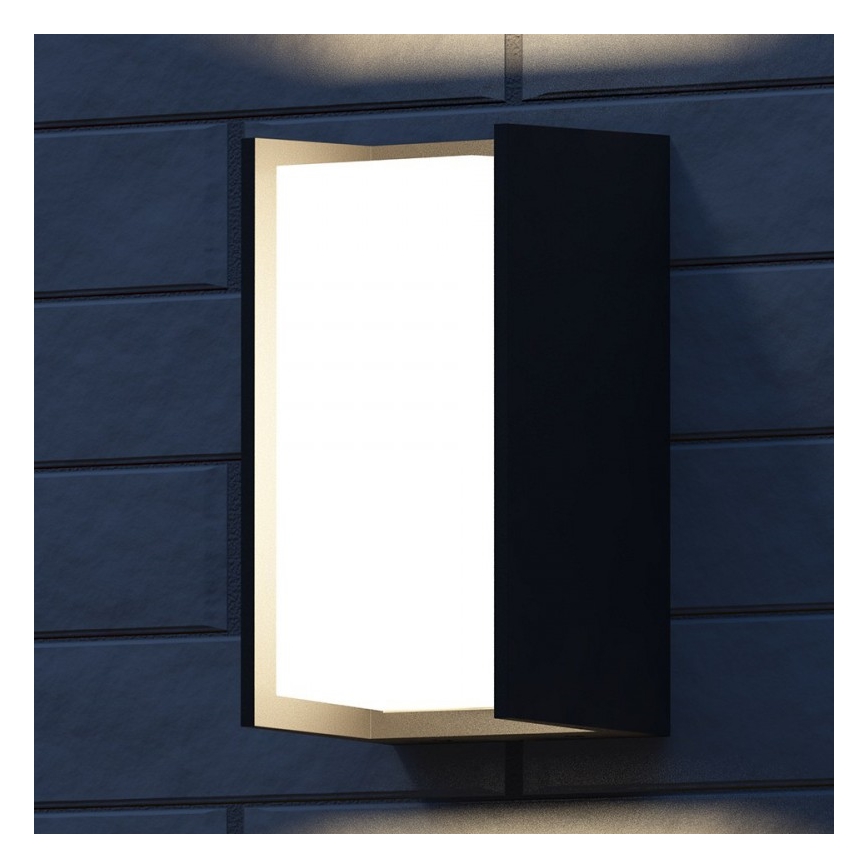 Philips - Iluminação de parede exterior BRIDGE 1xE27/15W/230V IP44