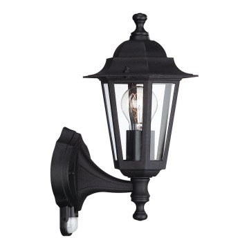 Philips - Iluminação de parede exterior com sensor 1xE27/60W/230V IP44