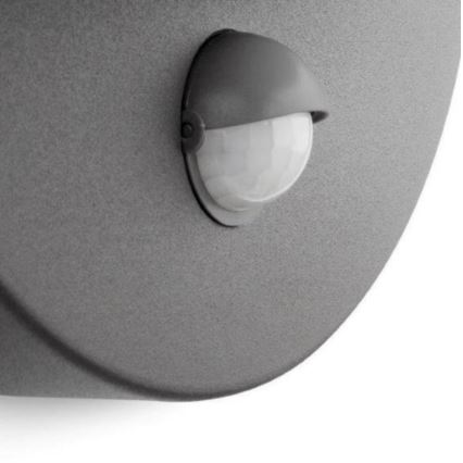 Philips - Iluminação de parede exterior com sensor JUNE 1xE27/12W/230V IP44