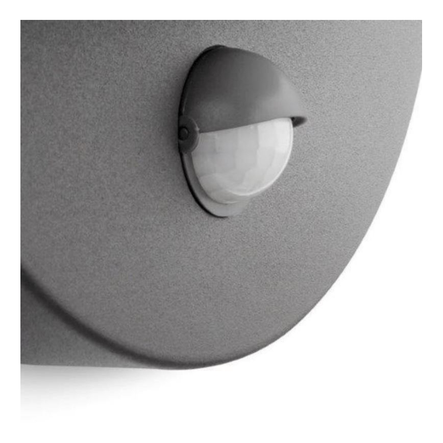 Philips - Iluminação de parede exterior com sensor JUNE 1xE27/12W/230V IP44