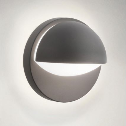 Philips - Iluminação de parede exterior JUNE 1xE27/12W/230V IP44 antracite