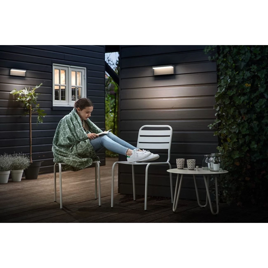 Philips - Iluminação de parede exterior LED BUSTAN LED/3,8W/230V 4000K IP44
