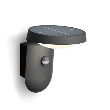 Philips - Iluminação de parede exterior LED com sensor LED/9W/230V 2700K IP44