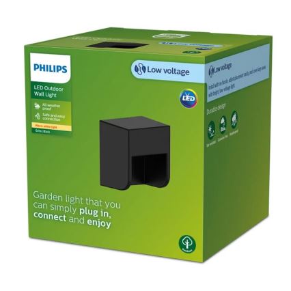 Philips - Iluminação de parede exterior LED GRITS LED/1,5W/24V IP44