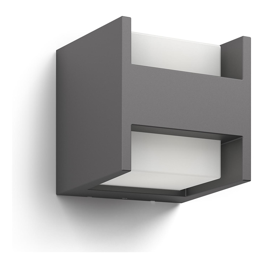 Philips - Iluminação de parede exterior LED LED/4,5W/230V 2700K IP44