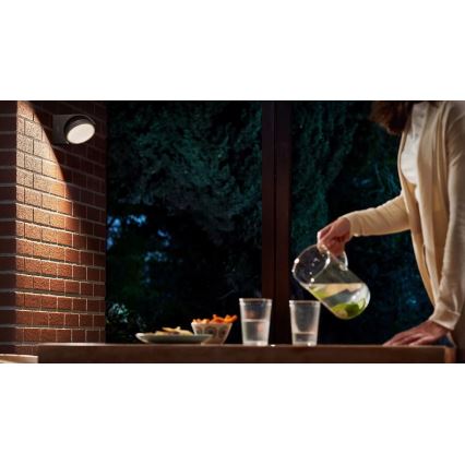 Philips - Iluminação de parede exterior LED LED/7W/230V 2700K IP44