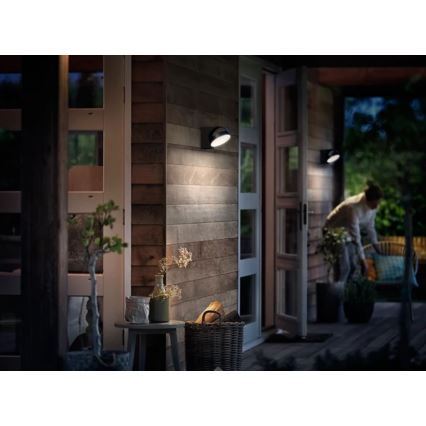 Philips - Iluminação de parede exterior LED LED/7W/230V 2700K IP44