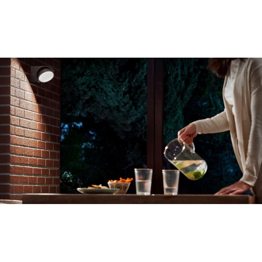Philips - Iluminação de parede exterior LED LED/7W/230V 4000K IP44