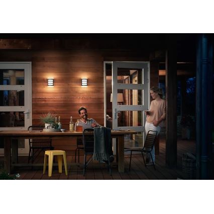 Philips - Iluminação de parede exterior LED PYTHON LED/3,8W/230V IP44