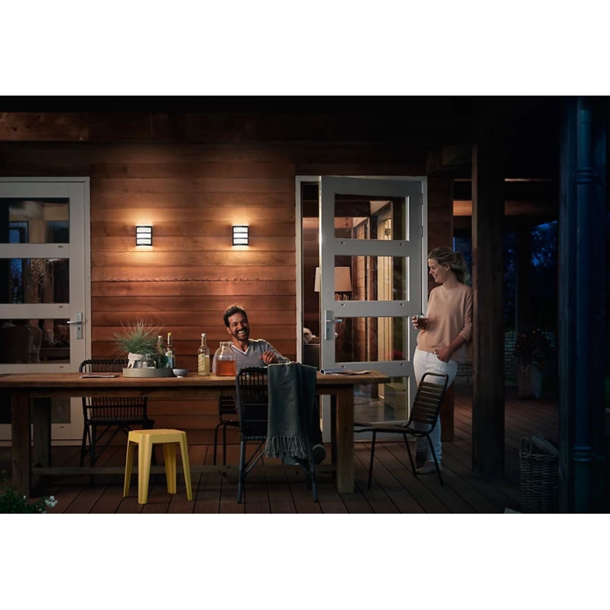 Philips - Iluminação de parede exterior LED PYTHON LED/3,8W/230V IP44