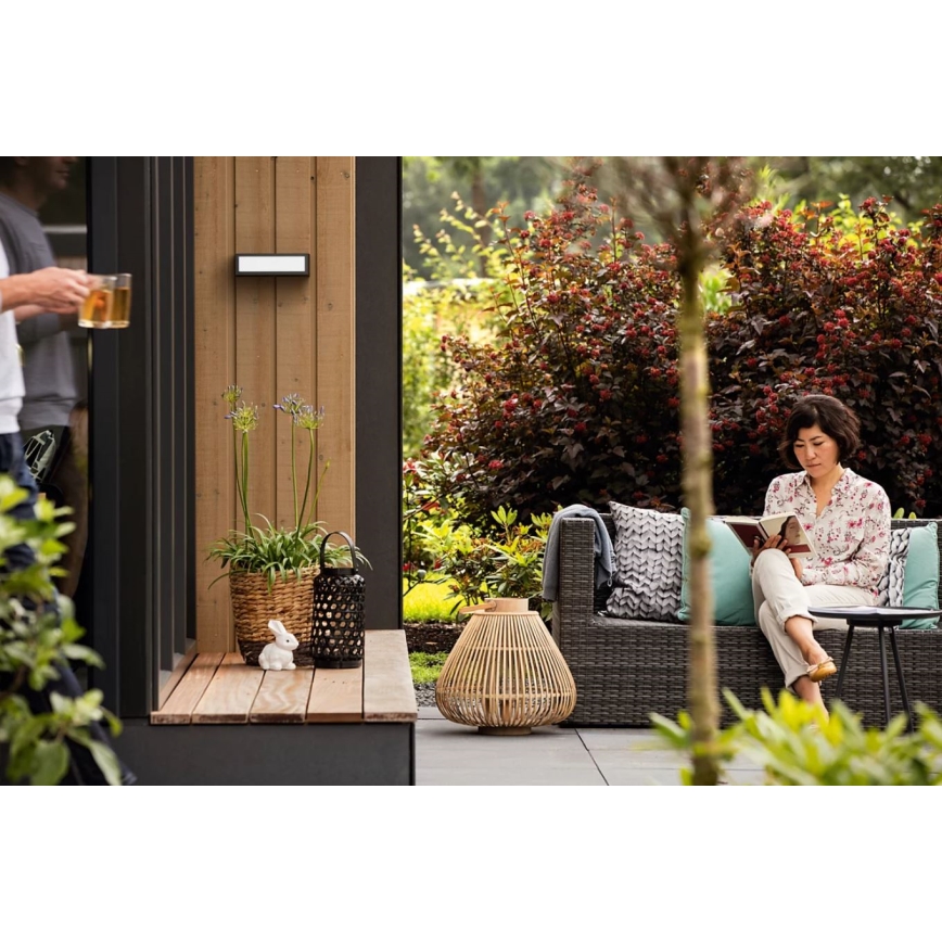 Philips - Iluminação de parede exterior LED STRATOSPHERE LED/3,8W/230V 2700K IP44