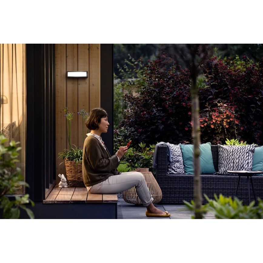 Philips - Iluminação de parede exterior LED STRATOSPHERE LED/3,8W/230V 4000K IP44