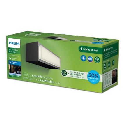 Philips - Iluminação de parede exterior LED STRATOSPHERE LED/3,8W/230V 4000K IP44